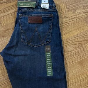 Wrangler Retro Men's Denim Slim Straight Jeans 30x32